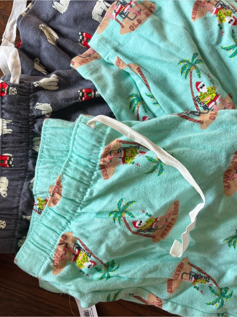 2 pairs NWT pajama pants